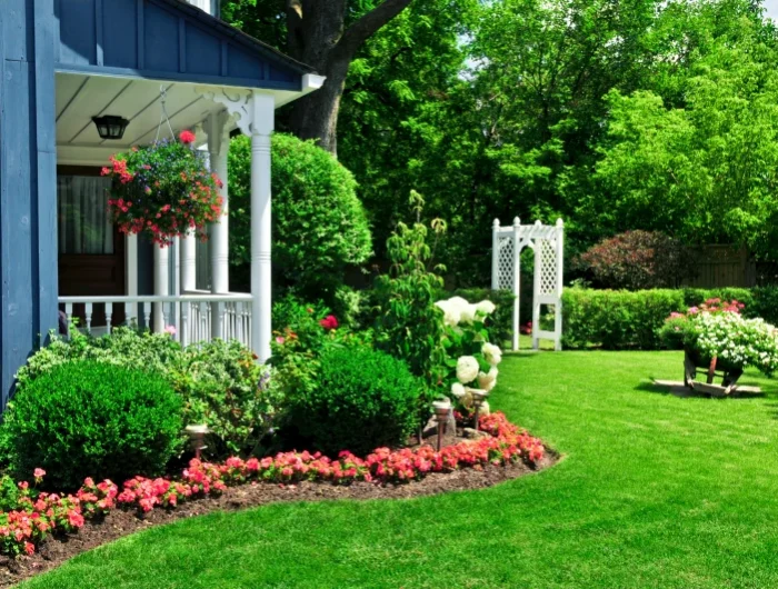 comment faire une haie qui pousse vite jardin fleurs haie maison verdure