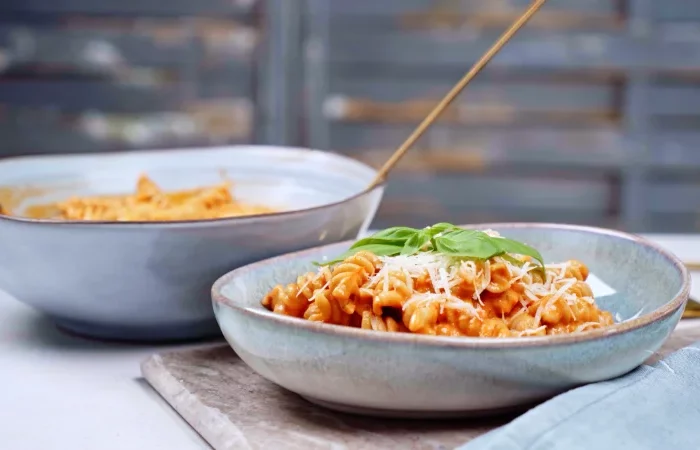 assiette repas facile cuisine italienne recette pates aux tomates