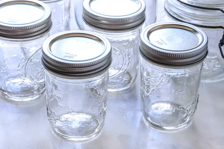bocaux de ratatouille sans conservation pot en verre vides