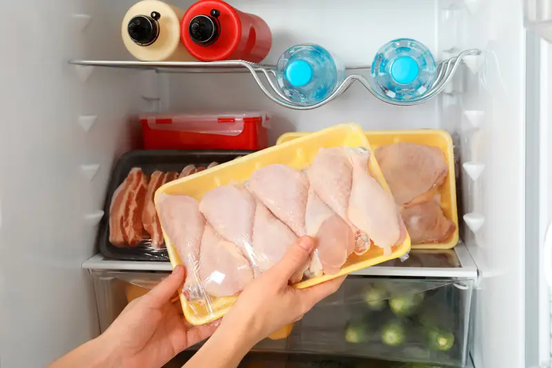 comment faire decongeler rapidement le poulet dans le frigo