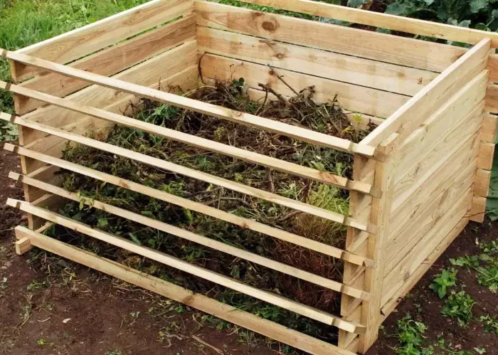 comment faire un potager maison un composteur dans le jardin