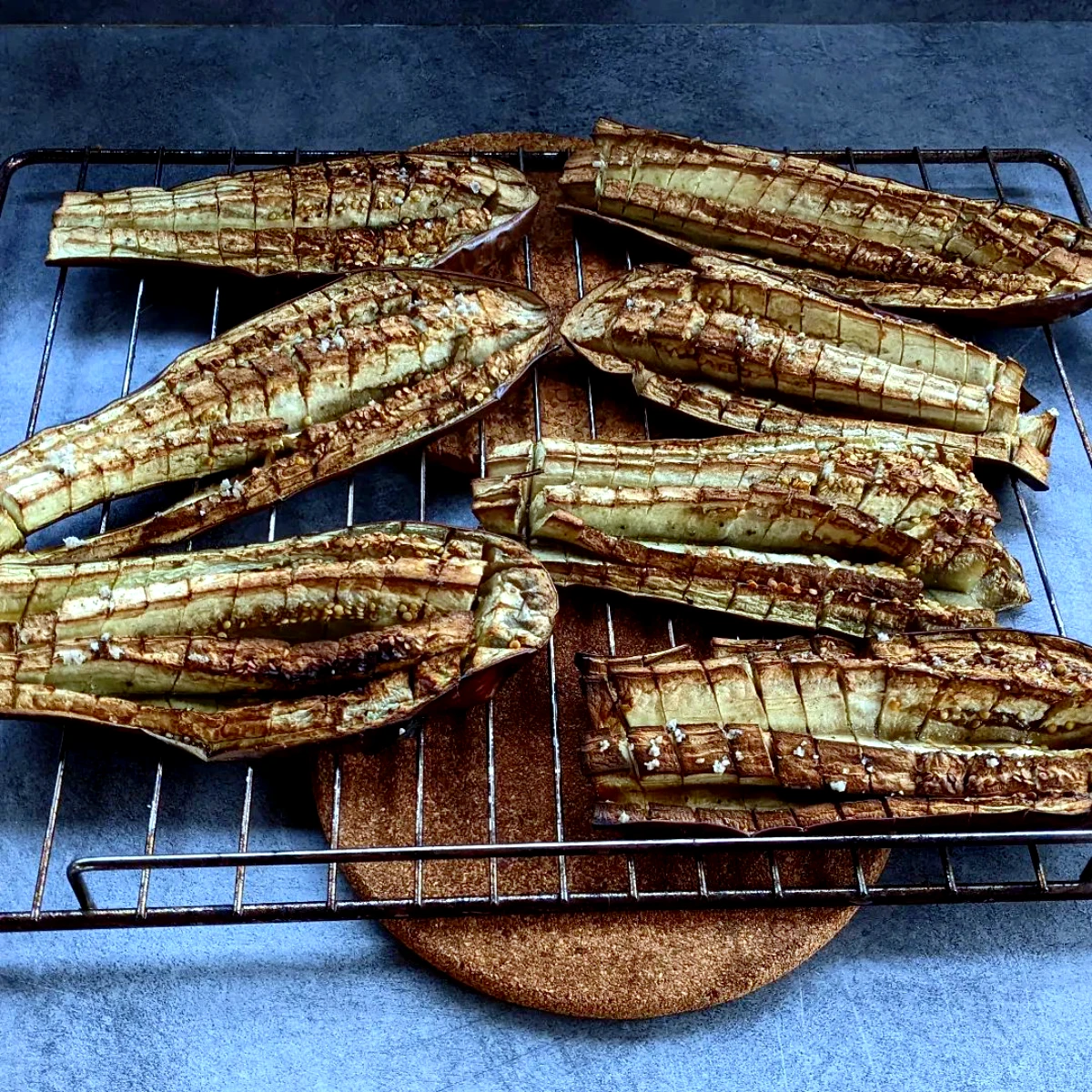 conserve aubergine grillée