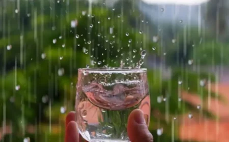 peut on boire l eau de pluie une verre qui capte les gouttes de pluie