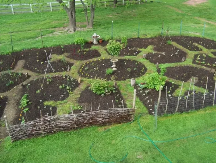que mettre au fond d un carre potager jardin en permaculture