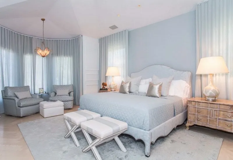 what color to paint bedroom zodiac house aquarius soft blue