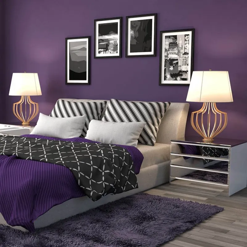 quelle couleur peindre chambre signe astrologique novembre sagittaire violet