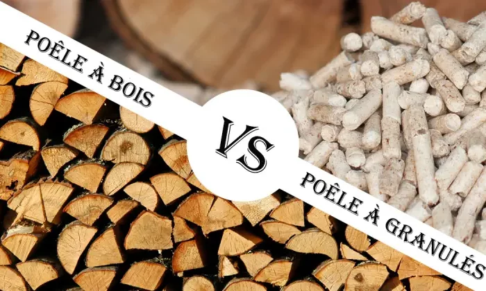 difference entre poele a bois et poele a granules