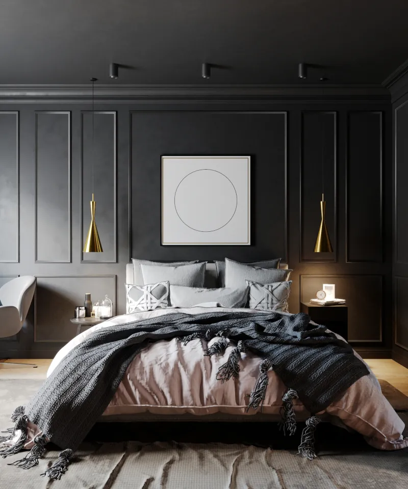 how to adopt the modern style in the bedroom