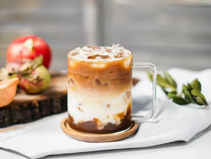 idée comment faire un café latte maison simple pomme caramel