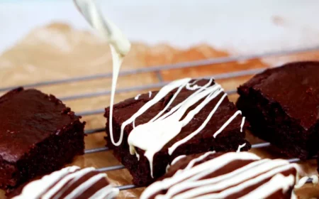 la meilleure recette de brownie healthy aux courgettes