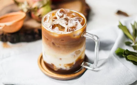 latte glacé maison recette de boisson froide ou chaude sucrée