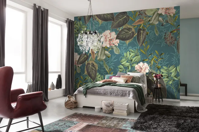 why choose floral wallpaper