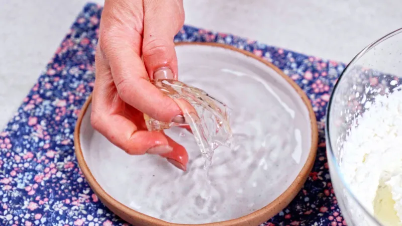 comment utiliser les feuilles de gelatine dans dessert simple riz