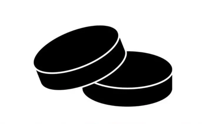 diagrame en noir sur blanc avec deux monnaies