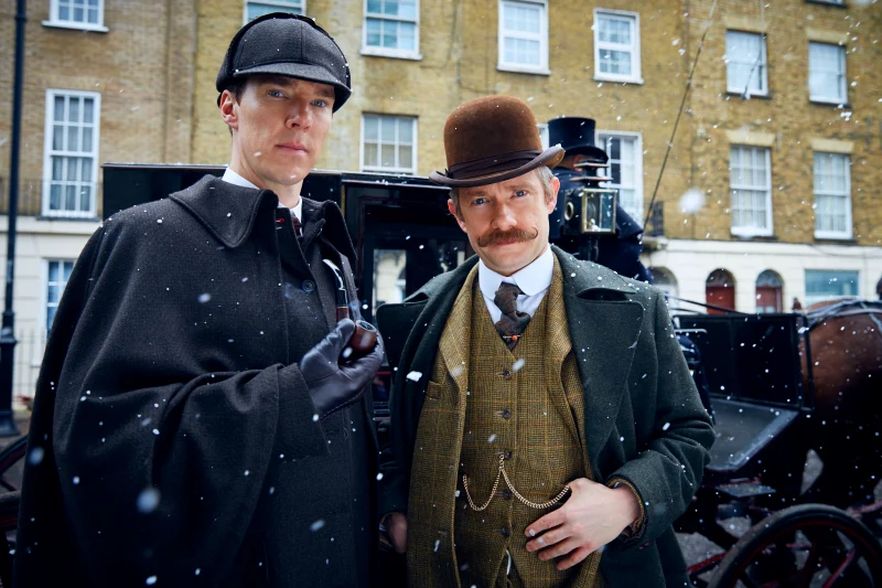 the heroes of the film of sherlock holmes and dr watson