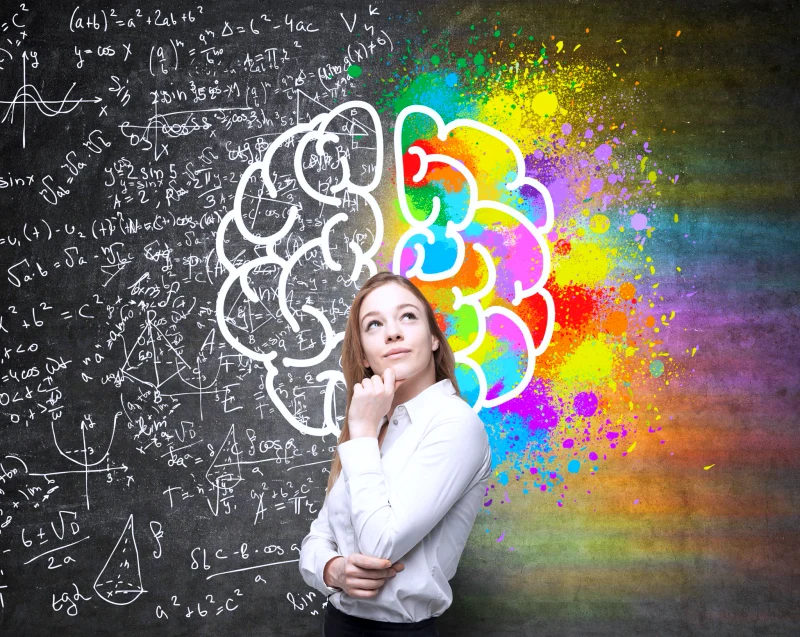 woman brain intelligence test