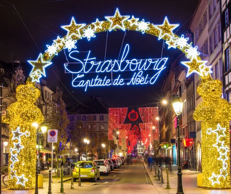 voyage hiver 2022 visiter le marché de noël de strasbourg en france