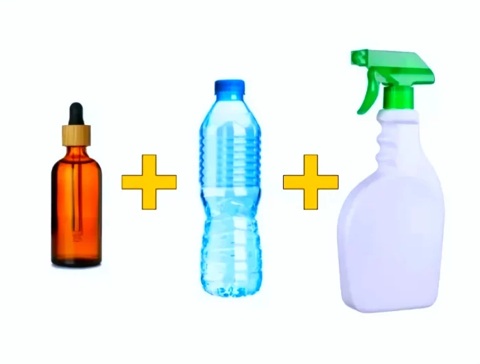 bouteille marron en verre plastic vaporisateur