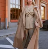 comment se habiller quand on a du ventre outfit monocrome beige