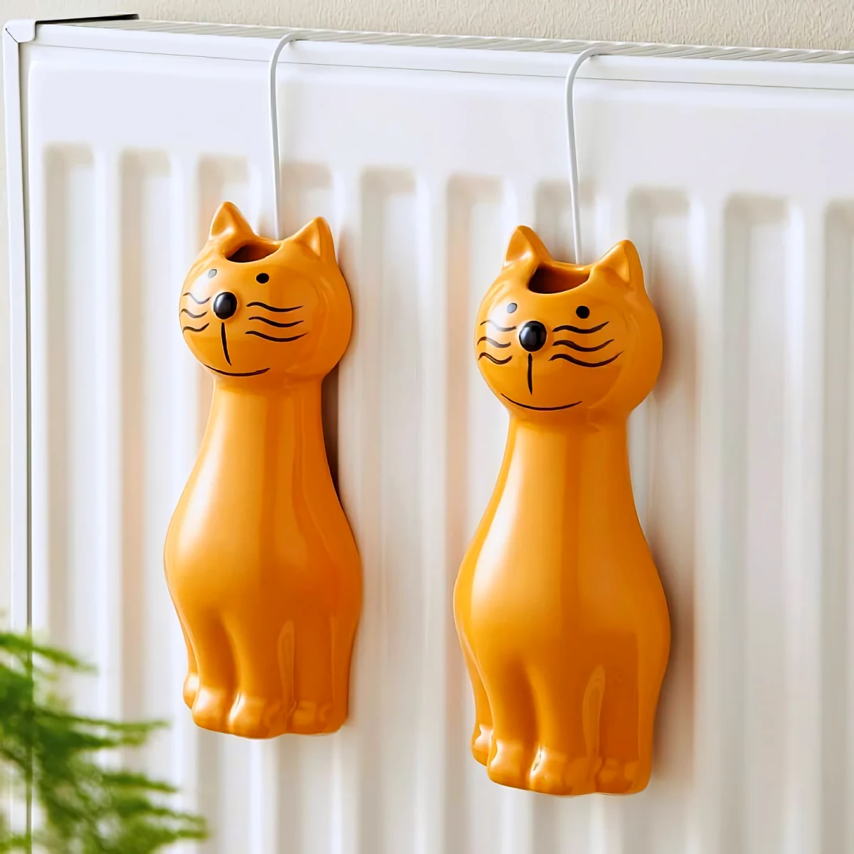 humidificateur avec des chats oranges ceramique radiateur
