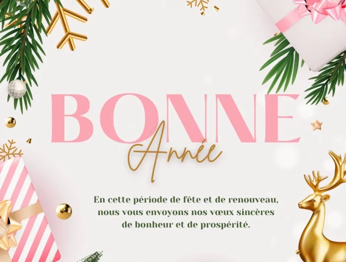 joyeuse fete de fin d année idée message voeux original souhaiter bonnes fêtes