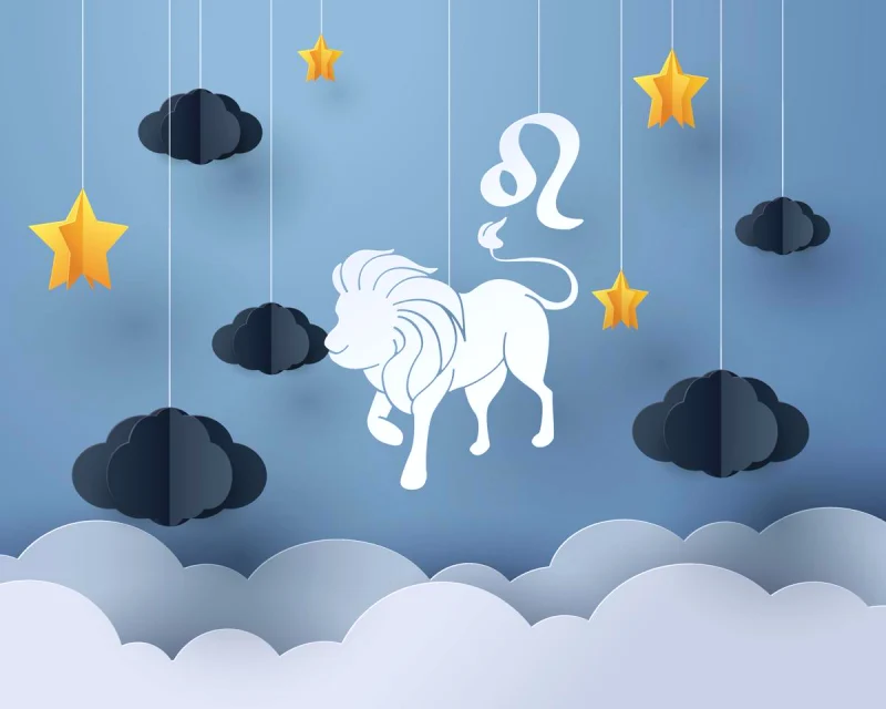 lion signe astrologique du zodiaque 2023