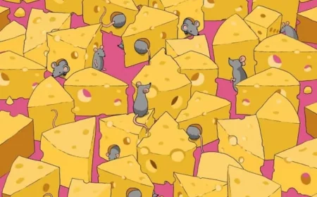 pouvez vous reperer le de entre les morceaux de fromage