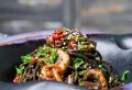 Recette de pâtes aux champignons et miso pour un repas délicieux et impressionnant