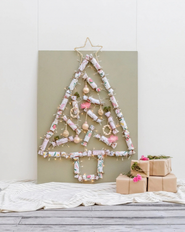 tableau calendrier de l avent sapin papier colore