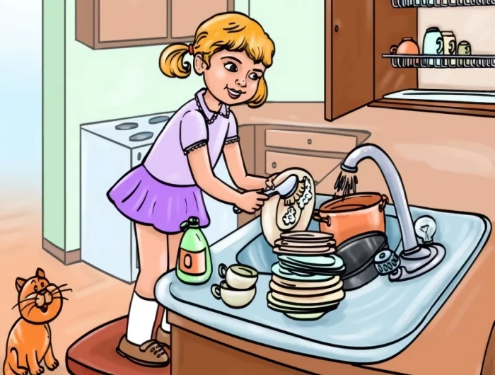 test vigilance intelligence casse tete fille evier vaisselle