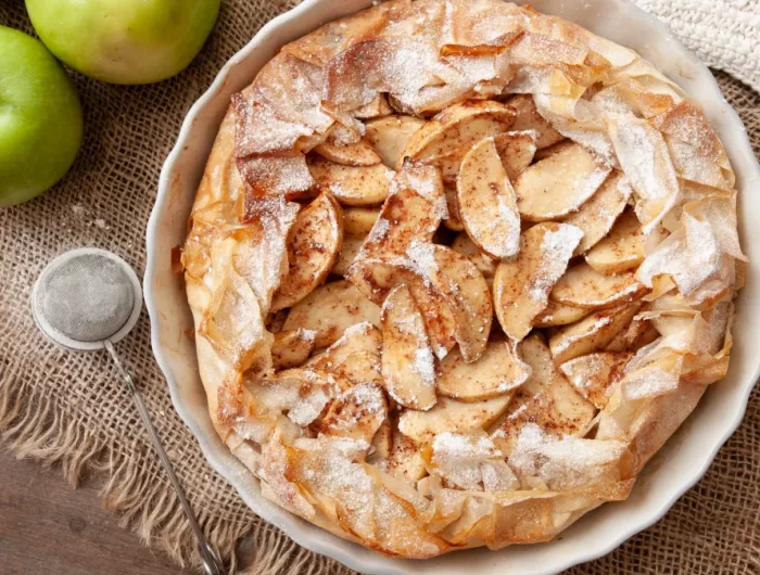 comment faire une tarte aux pommes saine et facile