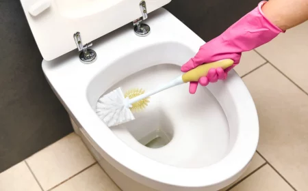 comment nettoyer des toilettes tres encrassees naturellement