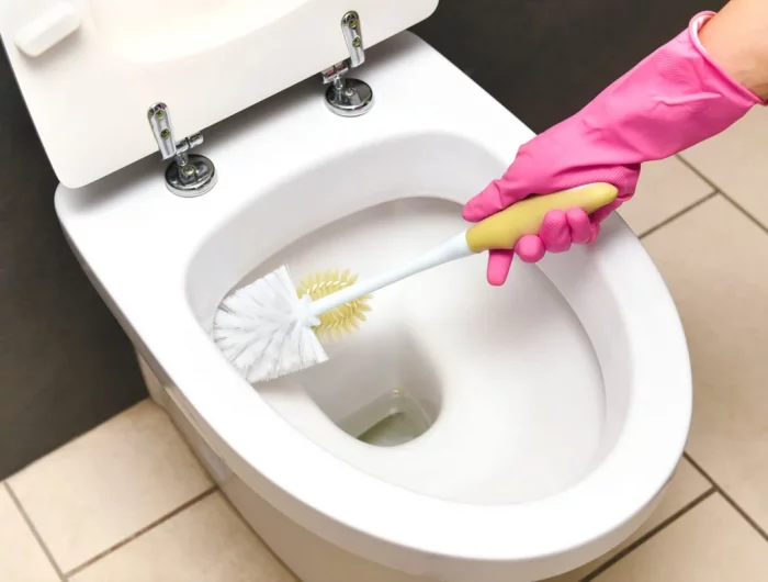 comment nettoyer des toilettes tres encrassees naturellement