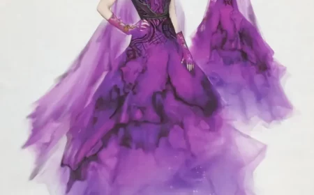 couleur de l'année 2023 magenta robe de princesse