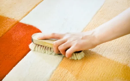 methode pour enlever taches sur tapis brosse dure