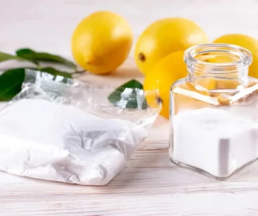 nettoyer un évier blanc astuces remèdes de grand mère nettoyage au bicarbonate de soude citron