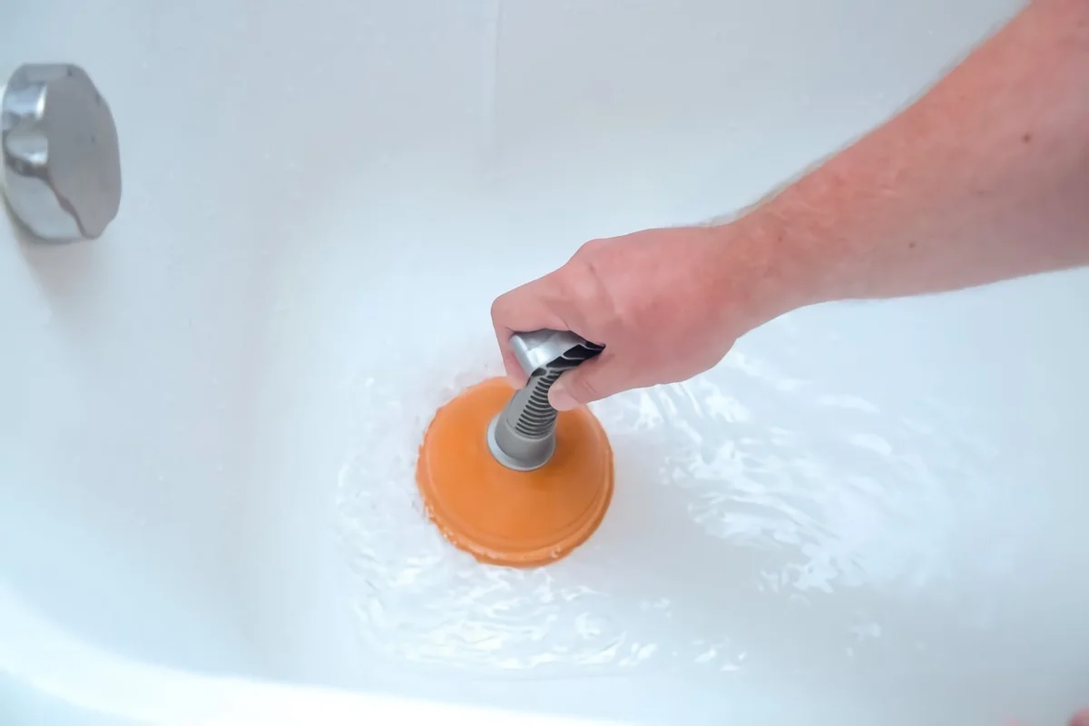 ventouse pour deboucher canalisations eau baignoire drain