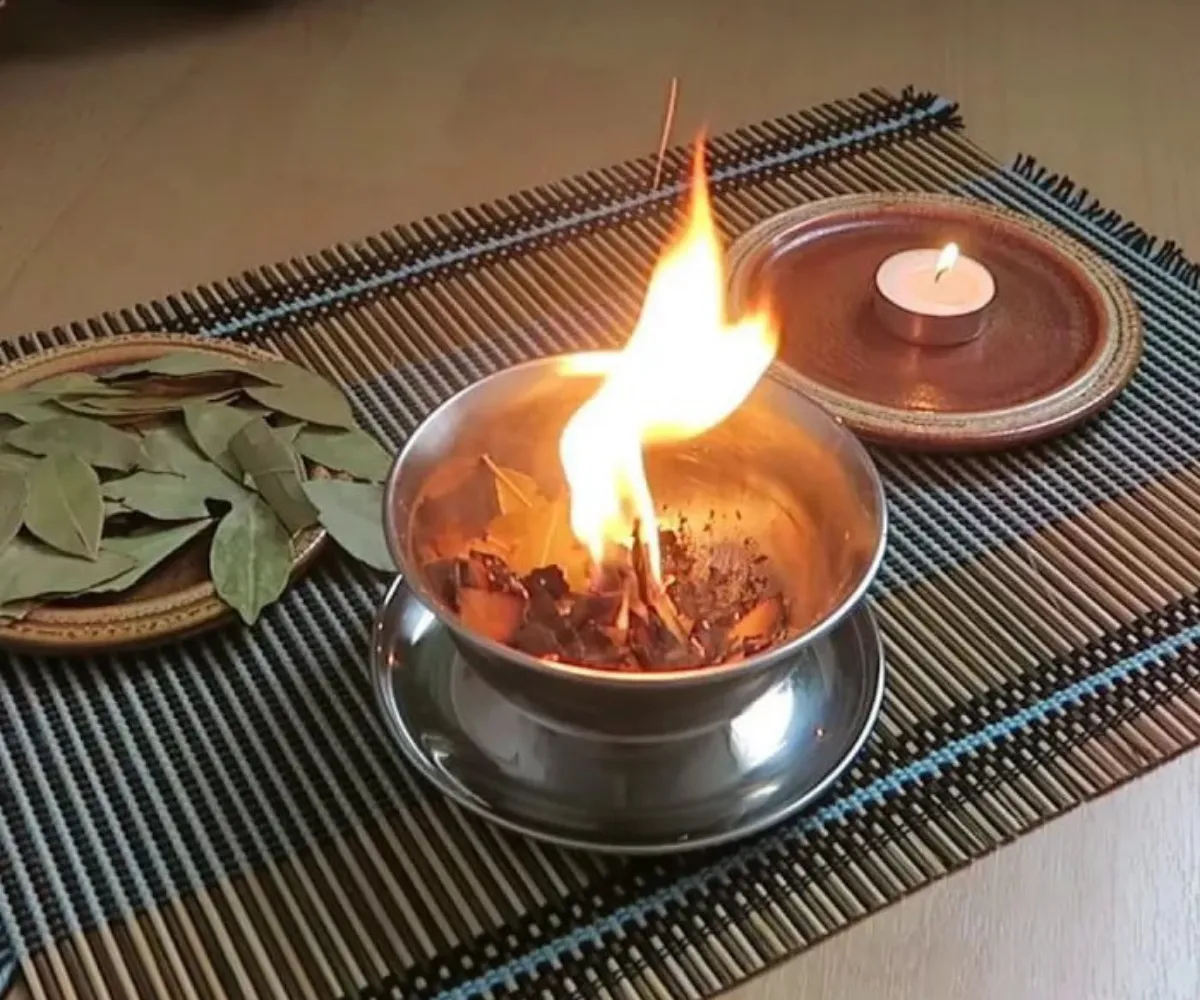 batch comment faire brûler des feuilles de laurier