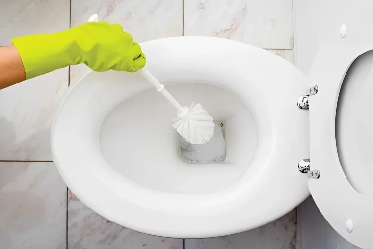 brosse toilette gants cuvette wc nettoyant naturel