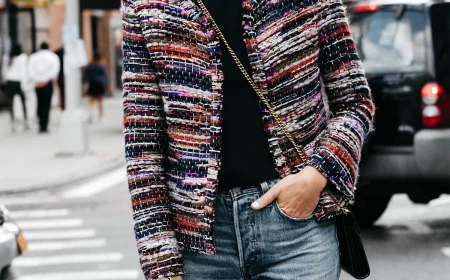 comment bien porter une veste en tweed avec un jean