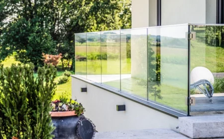 la loi concernat l installation d un garde corps de terrasse jardin verre verdure