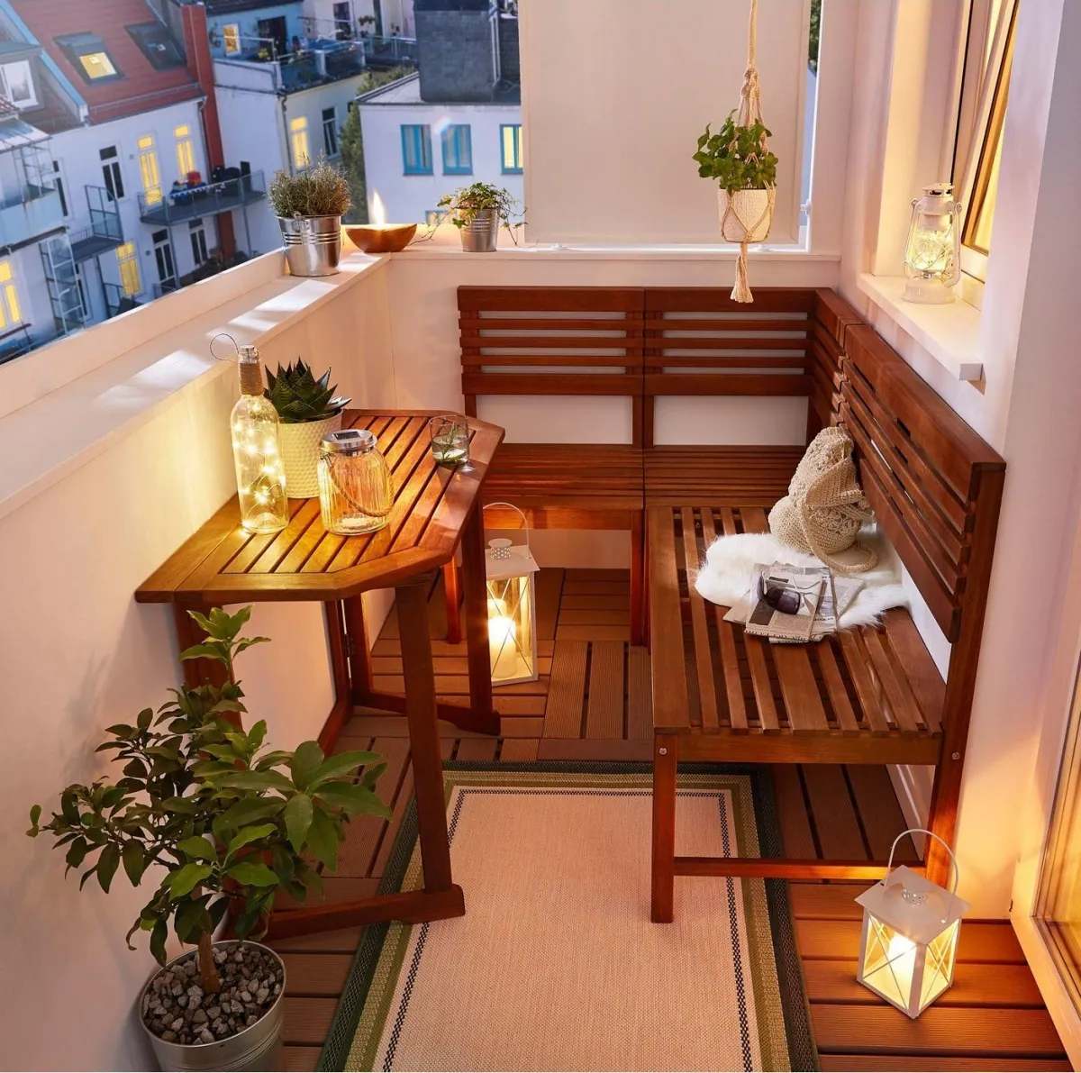 comment optimiser l espace sur le balcon idees