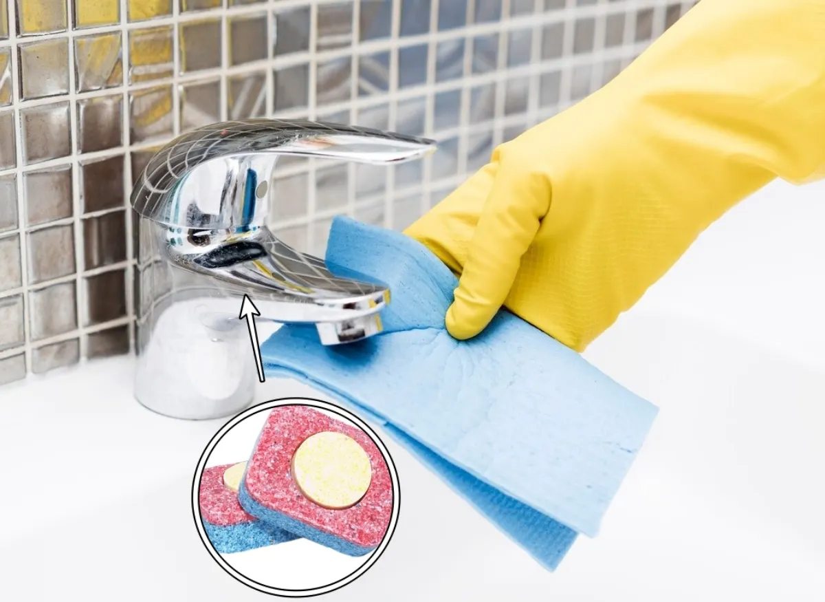 quel produit plus efficace pour nettoyer salle de bain gants de nettoyage robinet