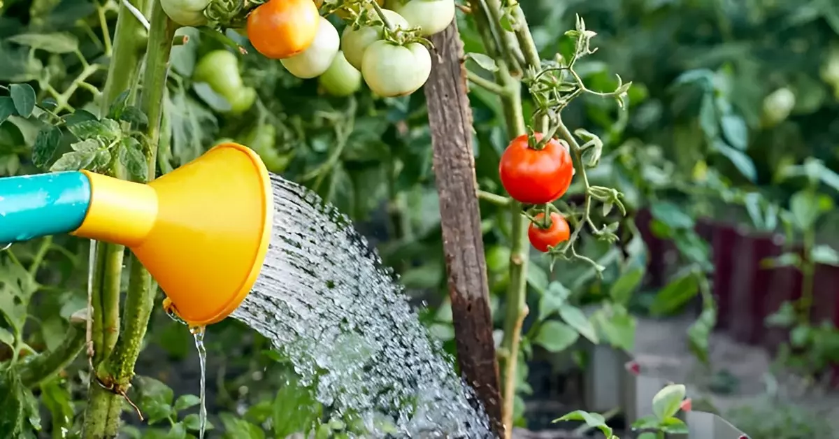 un arrosage excessif est contrindique pour avoir des plantes de tomates en bonne sante et des tomates savoureuses