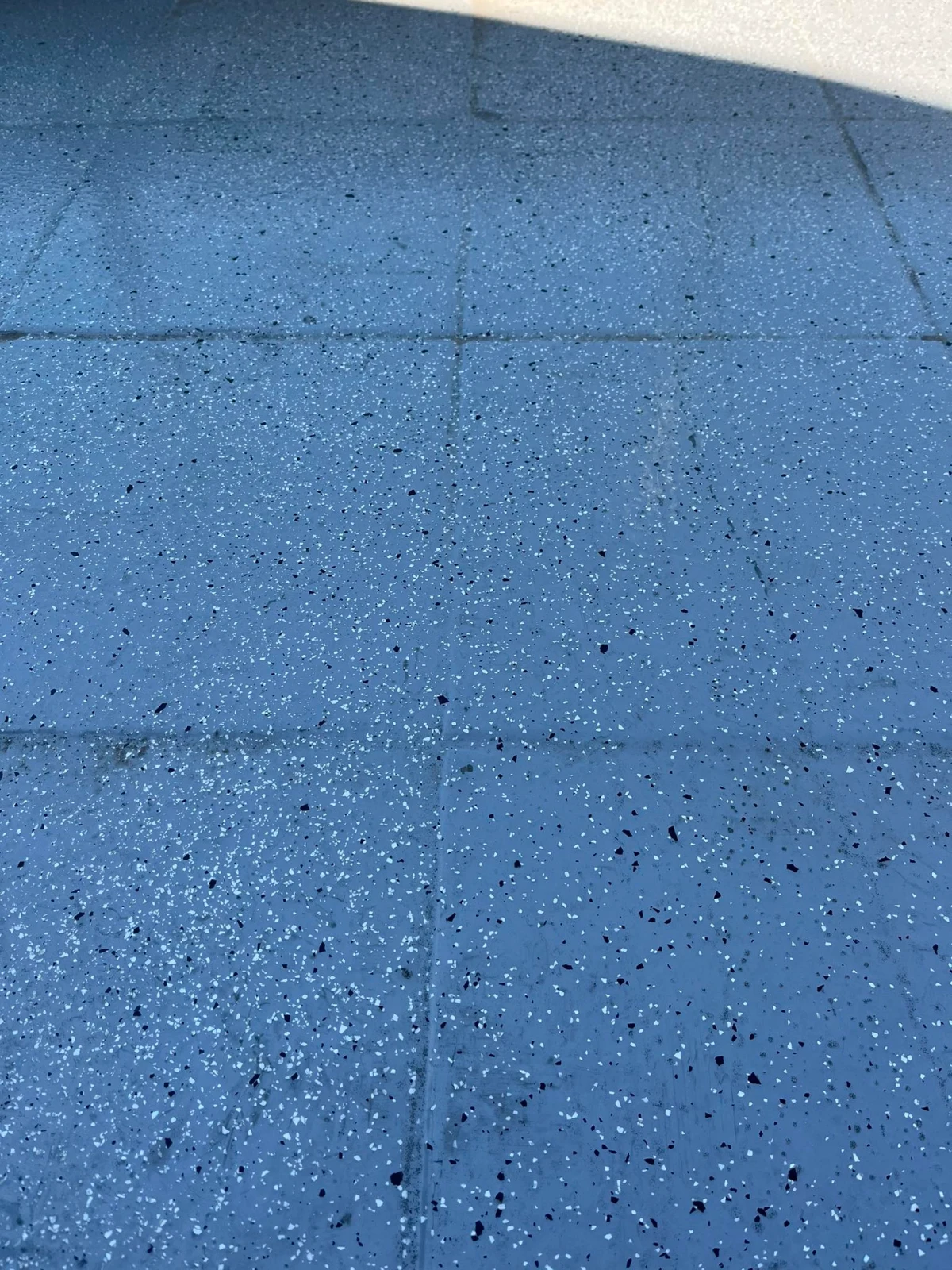 carrelage terrasse nettoyage gris