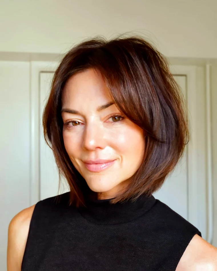 coupe de cheveux femme 40 ans visage ovale