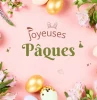 photo joyeuses paques avec texte lundi de paques exemple original