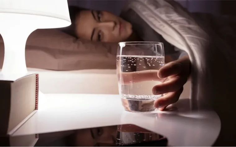 est il conseille de boire de l eau avant de dormir