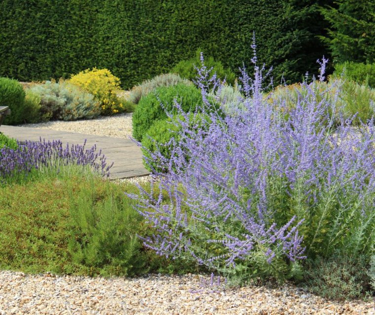 création d une parterre avec des galets decoration jardin avec pierre