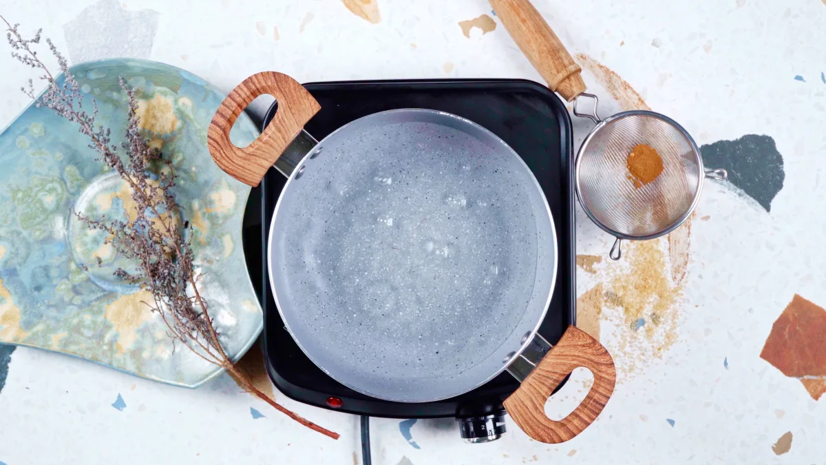 faire bouillir l eau dans une casserole